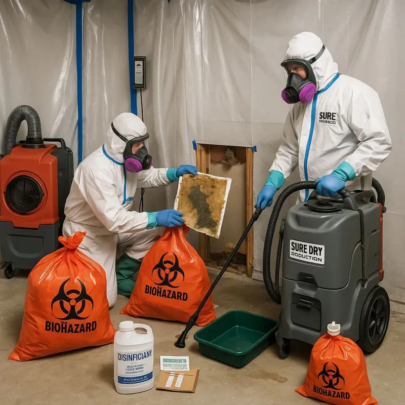 Contaminated Water Handling Protocols process in Aquebogue, NY